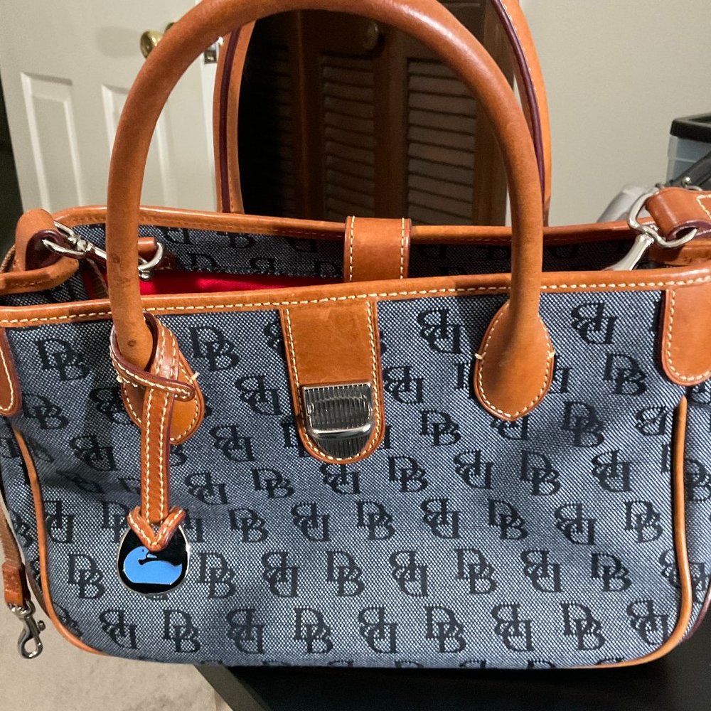 Dooney and Bourke signature handbag